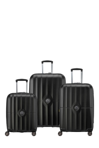 Set de 3 valises - 55/67/79 cm - Noir