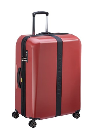 Valise grand volume extensible Promenade Hard 2.0 (L) - 76 cm - Rouge et rose