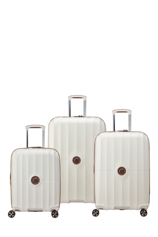 Set de 3 valises - 55/67/79 cm - Blanc