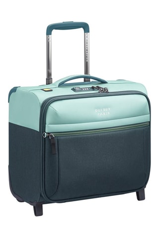 Sac de voyage à roulettes Brochant 3 - 39 cm - Bleu