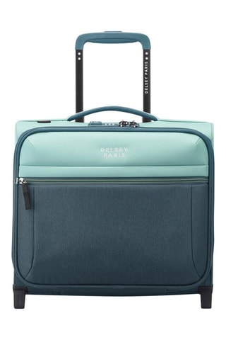 Sac de voyage à roulettes Brochant 3 - 39 cm - Bleu