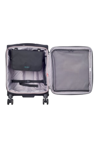 Valise cabine Helium (S) - 55 cm - Gris et noir