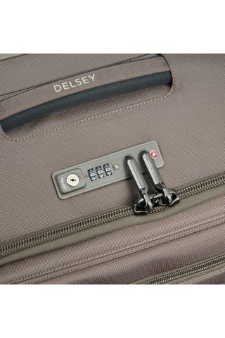 Valise grand volume extensible Helium DLX (L) - 83 cm - Marron et vert