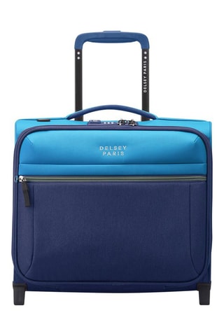 Sac de voyage à roulettes Brochant 3 - 37,5 cm - Bleu