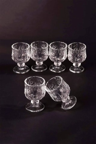6 verres à shot en cristal Shot Glass - 15 cl