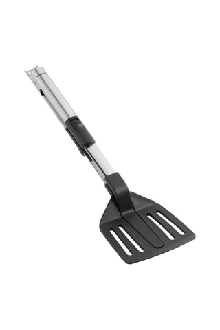 Spatule ajourée 2 en 1 en acier inoxydable