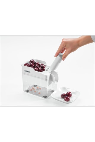 Dénoyauteur de cerises automatique en acier inoxydable