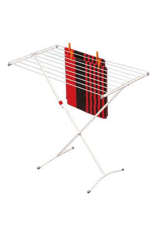 Etendoir à linge sur pieds Classic 100 Easy en acier inoxydable - 10 m d'étendage