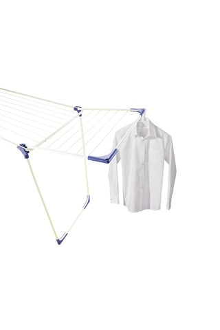 Etendoir à linge sur pieds Classic Solid 180 en acier inoxydable - 18 m d'étendage