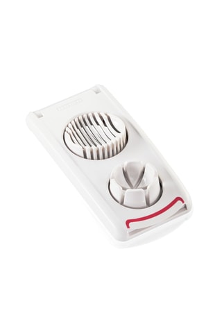 Coupe-œufs en acier inoxydable et plastique sans BPA