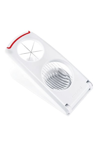 Coupe-œufs en acier inoxydable et plastique sans BPA