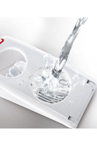 Coupe-œufs en acier inoxydable et plastique sans BPA