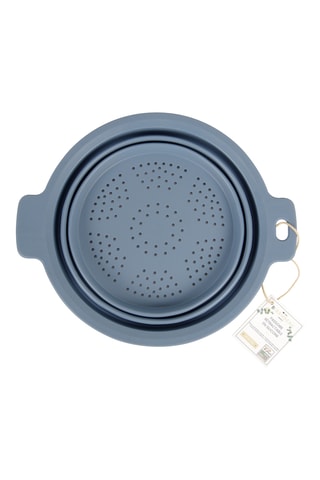 Passoire rétractable en silicone - 22 x 26 x 9,6 cm