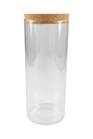 Bocal de conservation en verre - 26,2 x 10 cm