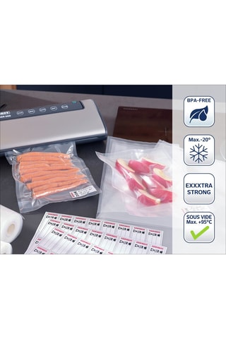 50 sachets pour machine sous vide sans BPA
