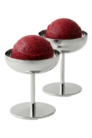 2 coupes à glace - 8 x 10 cm