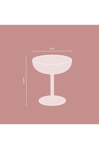 2 coupes à glace - 8 x 10 cm
