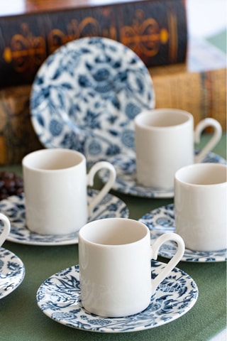 Service à café en porcelaine - 6 personnes