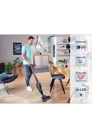 Aspirateur sans fil 2-en-1 - 35 minutes d’autonomie
