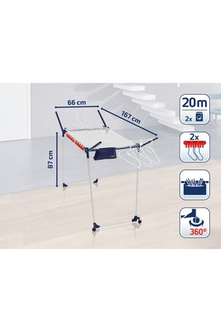 Etendoir à linge Pegasus - 20 m d’étendage