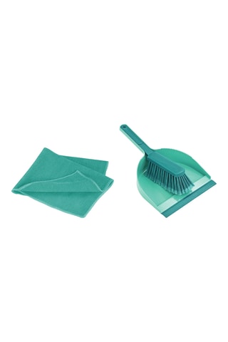 Lingette en microfibre pour Picospray, brosse et pelle - Vert d'eau