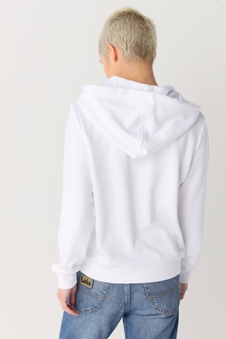 Sweat com capuz - Branco