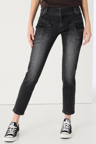Jeans 7/8 - Nero