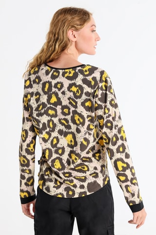 Top - Bianco e giallo