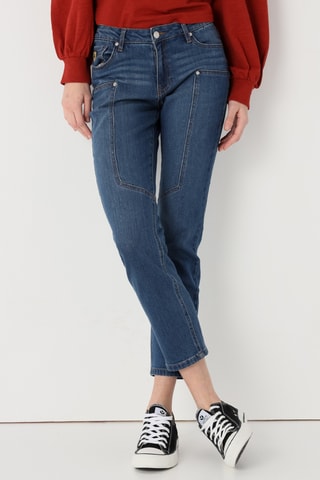 Jeans 7/8 - Blu