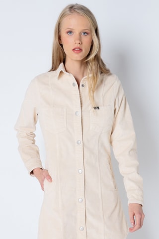 Abito a camicia - Beige