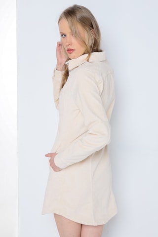 Abito a camicia - Beige