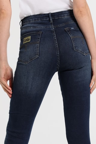 Jeans a vita alta - Blu