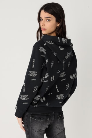 Sweat com capuz - Preto