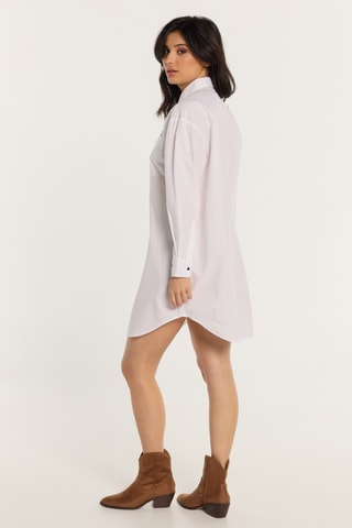Abito a camicia - Bianco