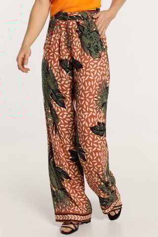 Pantaloni - Arancione e verde