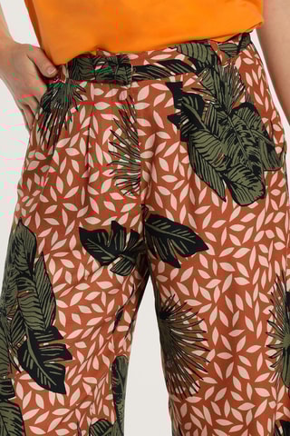 Pantaloni - Arancione e verde