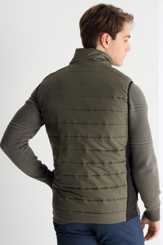 Piumino senza maniche - Verde