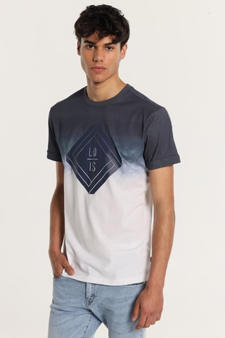 T-shirt dip and dye - Blu