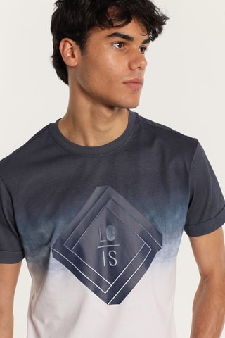 T-shirt dip and dye - Blu