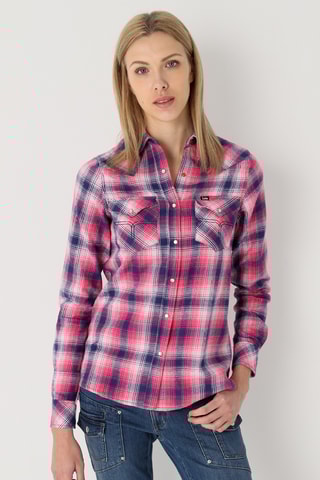 Camicia - Rosa e blu