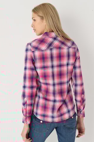 Camicia - Rosa e blu