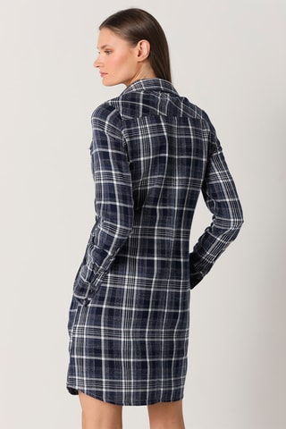 Abito a camicia - Navy - Blu