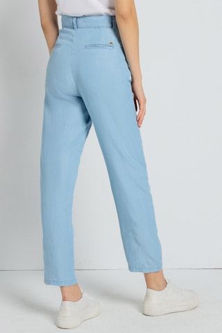 Pantaloni a vita alta - Blu