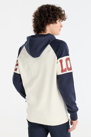 Sweat com capuz - Branco