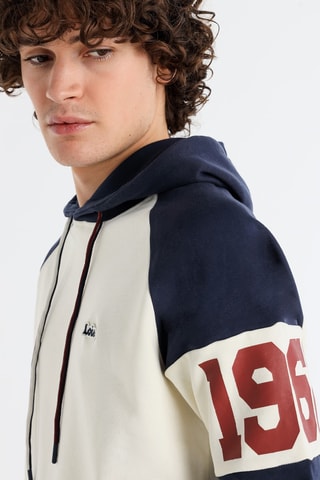 Sweat com capuz - Branco