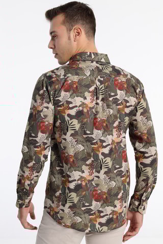 Camisa em linho - Multicor