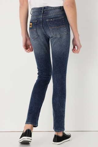Jeans a vita alta - Blu