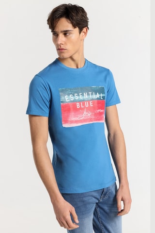 T-shirt - Blu