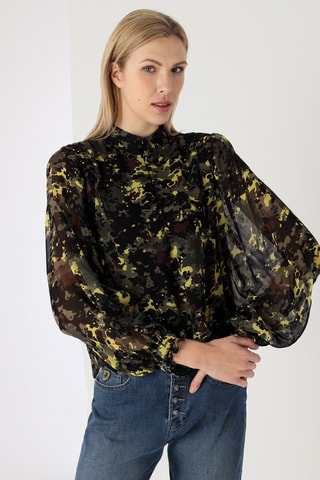 Blusa - Nero e giallo