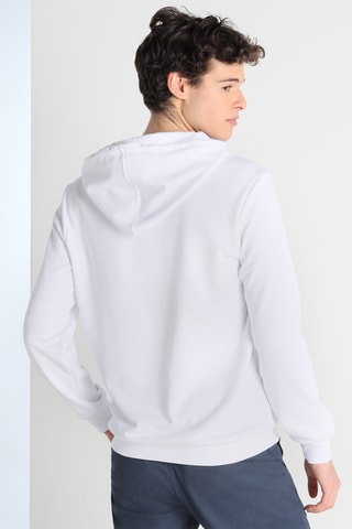 Sweat com capuz - Branco